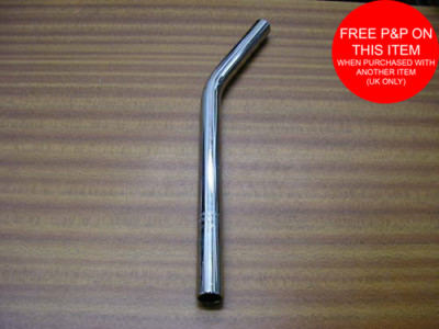 Raleigh Brenner MK2 (MK11) Old School BMW Liege Sitzstütze 22,2 mm 12 Zoll Chrom