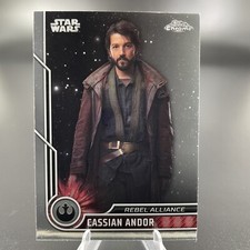 2023 Star Wars Topps Chrome CASSIAN ANDOR-Rebel Alliance 1 Trading Card