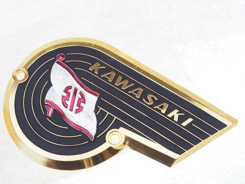 KAWASAKI GA2-90SS-G1-M11-J1-J1T-D1-B1-F1-F2 EMBLEM FUEL TANK REPRO RASIN