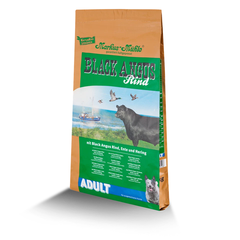 Markus Mühle Black Angus Rind Hundefutter für Adult Hunde - 15kg (6657924)