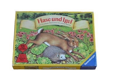Brettspiel HASE UND IGEL - Spiel des Jahres 1979 - Holzsteine - Ravensburger - Bild 1 von 4