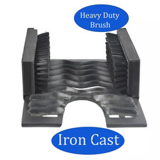 Cast Iron Boot Scraper with Brushes Outdoors Remover Cleaner Heavy Duty