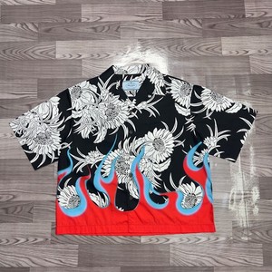 PRADA 18AW Poplin Dahlia Flame Tie ネクタイ Prada Flame Shirt | eBay