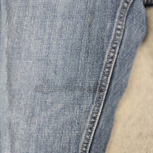 Levis 527 Jeans Herren 30 x 34 (30 x 33) Slim Bootcut Distressed Blau Denim - Bild 9 von 18