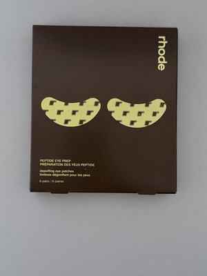 rhode Peptide Eye Prep Depuffing Under-Eye Patches Limited Edition Banana Peel