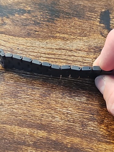 PANERAI 24MM CERAMICA DLC / PVD BLACK OEM SWISS MADE BRACELET FOR PARTS REPAIR - Picture 11 of 20