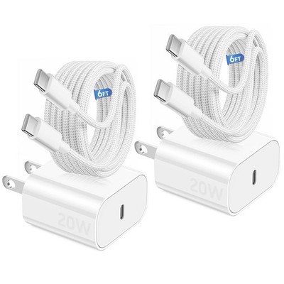 Original USB-C PD Fast Charger For iPhone 17 16 15 Pro Max Type C Charging Cable