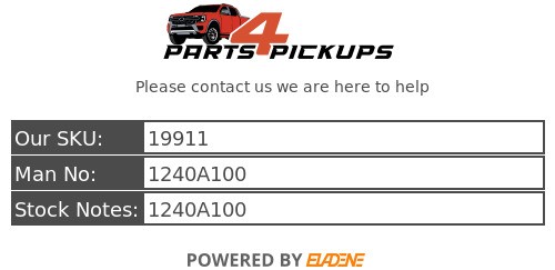 2016 Mitsubishi L200 Barbarian Oil Cooler 2015-2019 1240A100 - Picture 7 of 7