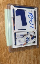 2019 Panini Nat'l Treasures Rookie Patch ON CARD AUTO Rowdy Tellez  /25