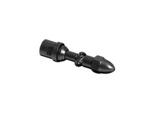 Schwarz 10mm Spiegeladapter/Adapter für 5/16" Harley-Davidson Spiegelloch