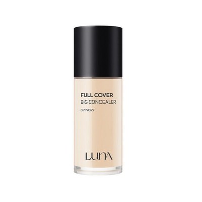 LUNA Long Lasting Full Cover BIG Concealer 40g Perfect Cover #0.7 Ivory