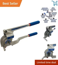 Tool Triple Head Tube Bender Heavy Duty 180 Degree for Copper Aluminum Steel
