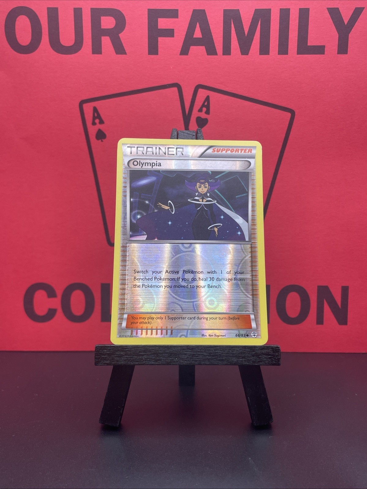 Olympia Trainer 66/83 Generations Pokemon TCG Reverse Holo Uncommon LP