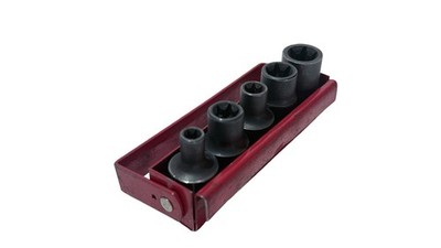 Matco Tools 5pc 3/8  Drive Recessed Torx Impact Socket Set E6 E8 E10 E12 E14 USA