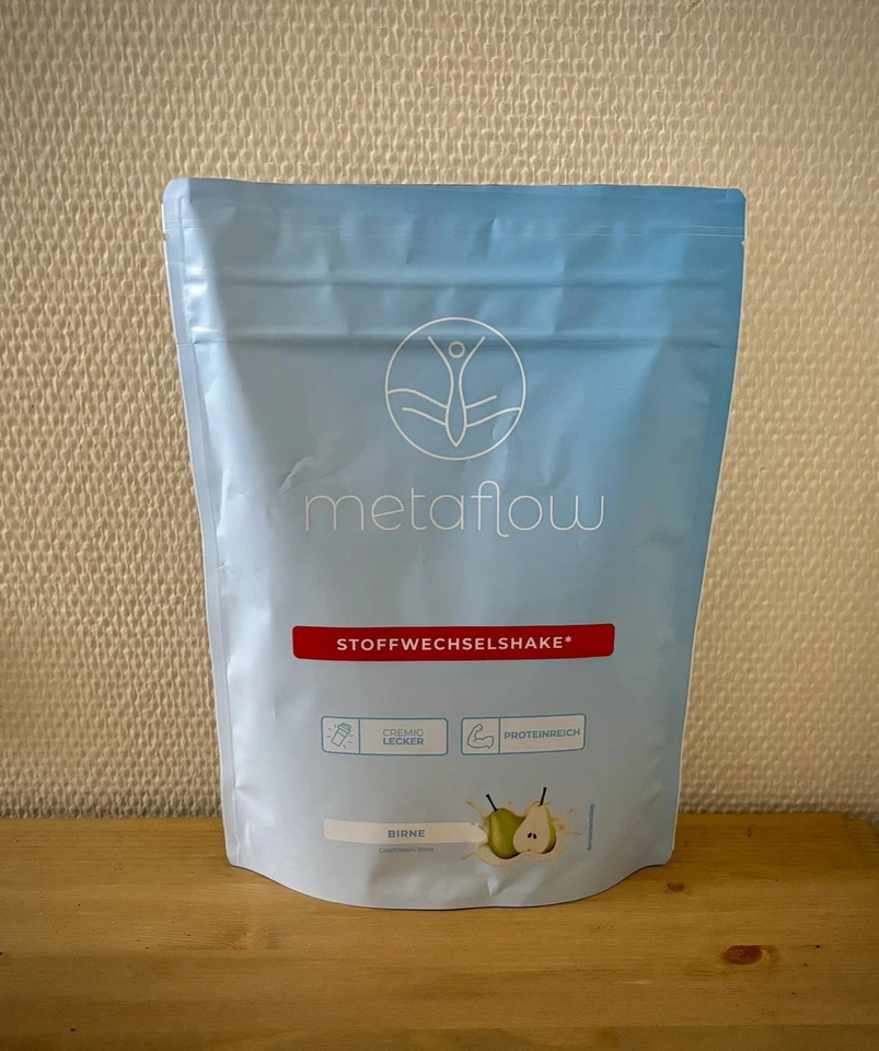 Metaflow Stoffwechselshake Birne 450g NEU
