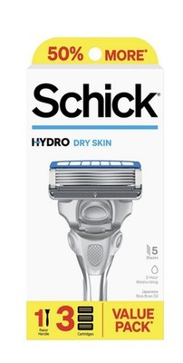 NWT Schick Hydro Dry Skin razor Silky Smooth Confidence Starts Here