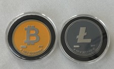 2017 Genesis Set Bit Coin Lite Coin LTC- /50 -Unfunded Assembled- Casascius BTCC