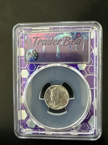 1944-W Mercury Dime PCGS MS64 Silver WWII Era - Mint