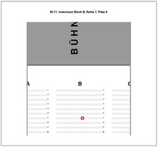 Bob Dylan 1 Ticket Stuttgart 20. November premium vor der Bühne