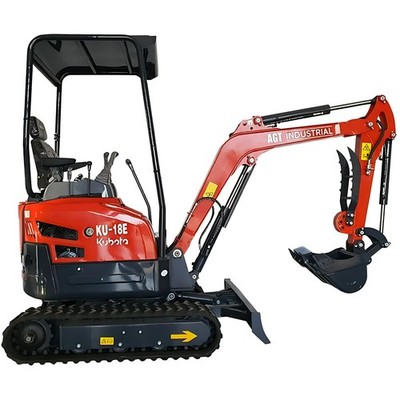 1.8 Ton Kubota Diesel Engine Mini Excavator Pilot Control Tracked Crawler Digger
