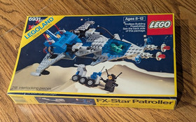 LEGO Space: FX-Star Patroller (6931-1), complete, partial box, no extra pieces