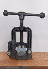 Crane Chicago Machinist Pipe Vise, #1, Vintage, Used, Steampunk
