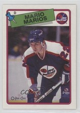 1988-89 O-Pee-Chee Mario Marois #233 09ug
