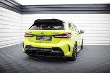 Heckansatz Diffusor V.2 passend für BMW 1er F40 M-Paket / M135i schwarz matt