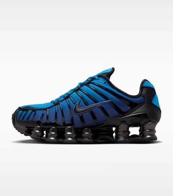 Nike Shox TL Fade Blue Hero Imperial Purple Black Women's Sz 7