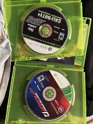 Xbox 360 Games (Call Of Duty Modern warfare) (Need For Speed Hot Pursuit