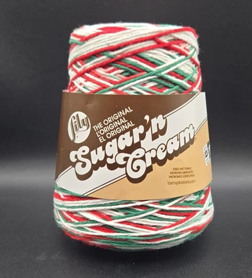 Sugar'n Cream Mistletoe 14oz 400 g Worsted Cone Cotton - Image 1 of 4