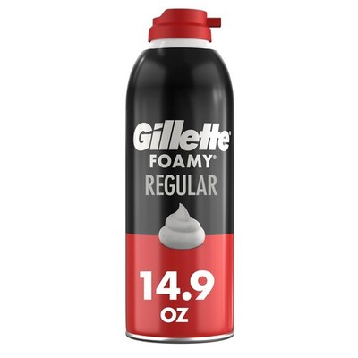 Gillette Foamy Classic Shave Foam for Men, Protection Against Shaving Irritation