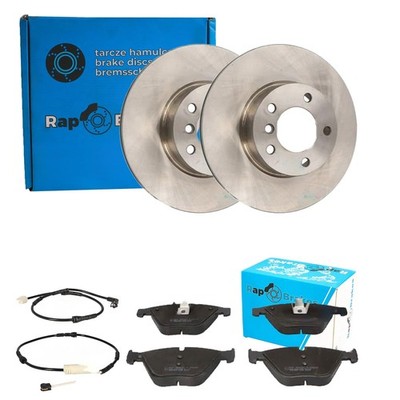 RAP BRAKES BREMSENSET 312mm VORNE passend für BMW 3er E90 E91 E92 E93