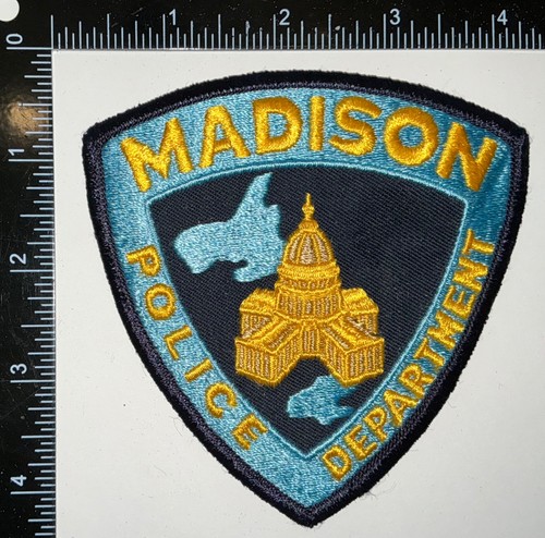 Madison WI Wisconsin Police Department Patch