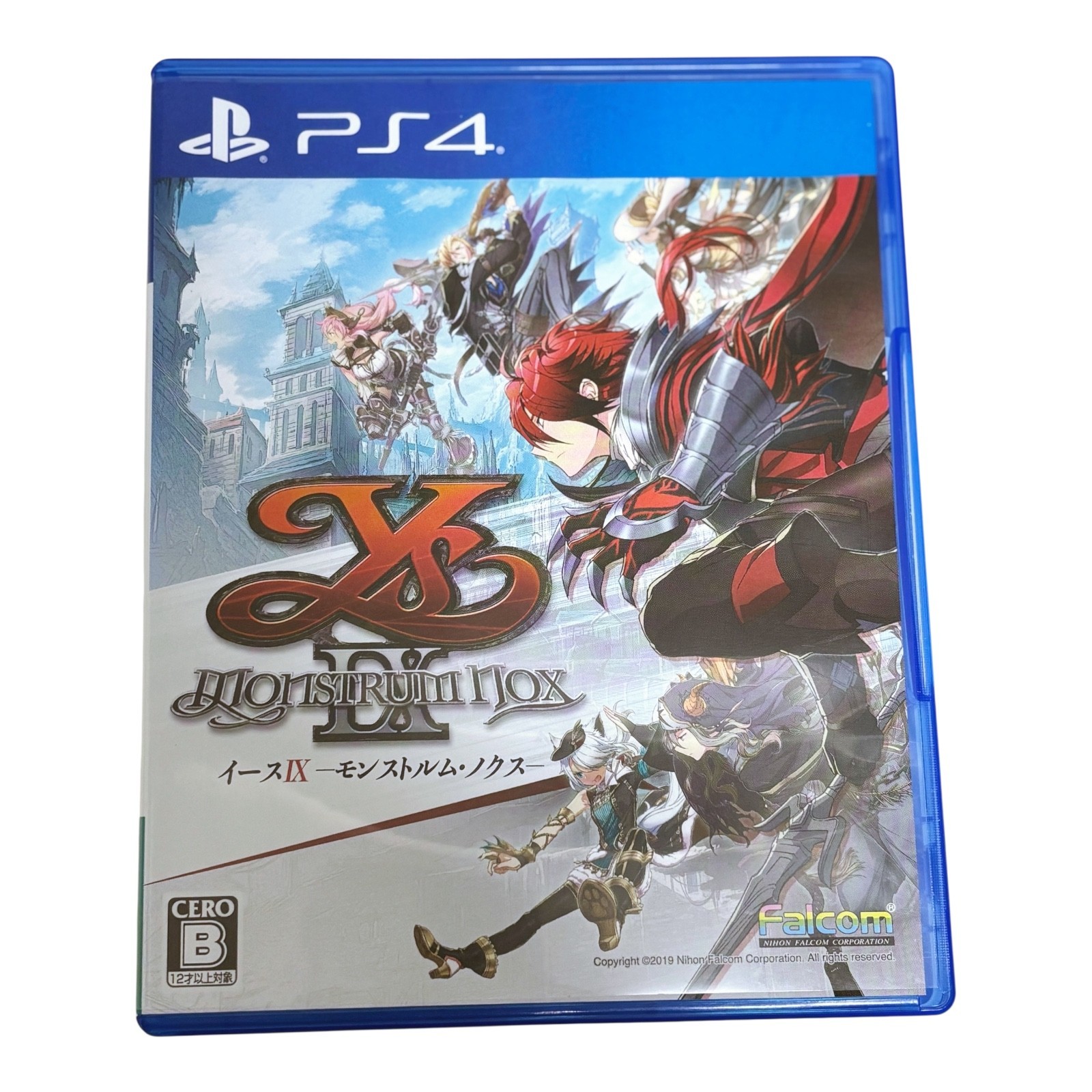 Ys IX Monstrum Nox PS4 Very Good Japan Import Free Shipping