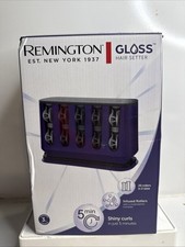 Remington Gloss Hair Setter H9100 20 Infused Rollers Purple 2 Sizes Shiny Curls