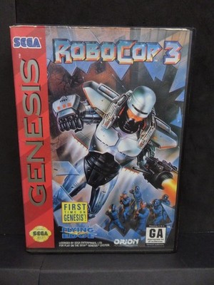 RoboCop 3 1993 Sega Genesis CIB With Manual Complete