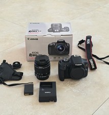 Canon EOS Rebel T7 DSLR Camera Bundle with kit and lens - read description.