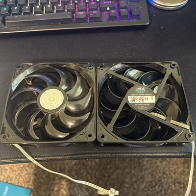 CoolerMaster A12025-12CB-3BN-F1 lot of 2 