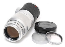 Leica M Leitz Elmar 4/135mm lens with caps