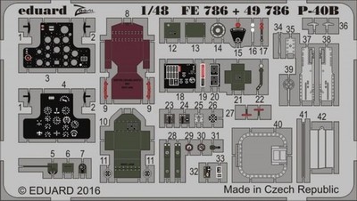 P-40B for Airfix / 1:48 - Eduard FE786
