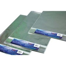 ClearBags 13.43x19.25" Crystal Clear Protective Storage Bags with Flap, 25-Pack