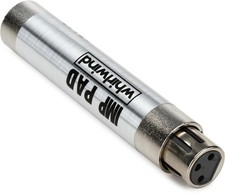 Whirlwind IMP Pad 10 dB In-line Attenuator 3-pack Bundle