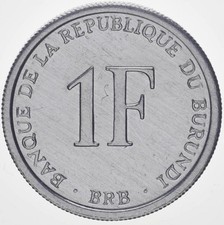 Burundi 1 franc 2003 XF (KM # 19)