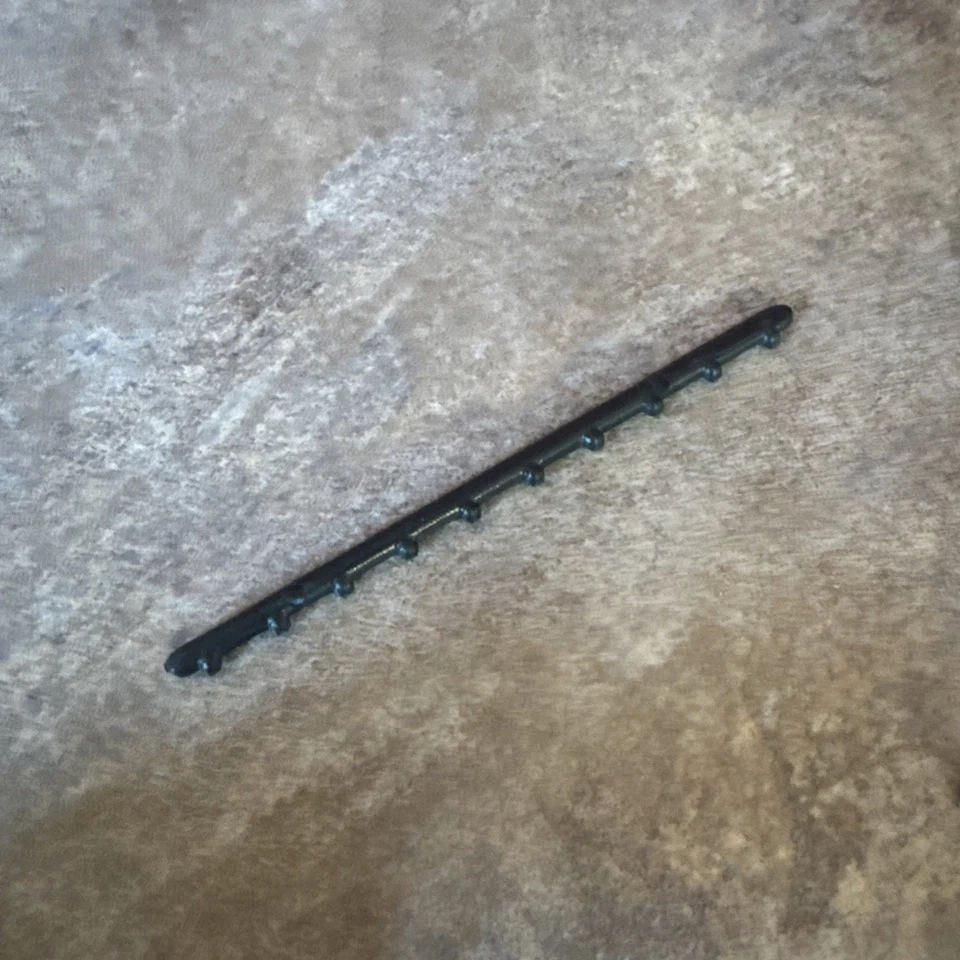 Cañón de disparo negro vintage Marx con 10 carcasas Foto 3 de 4