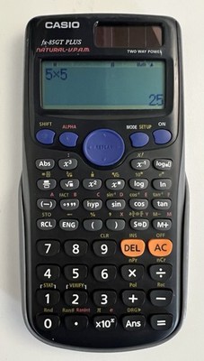 Casio fx-83GT Plus Scientific Calculator Tested Works Students Engineers