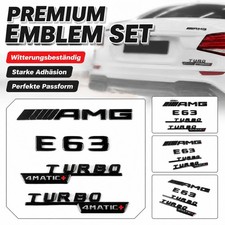 Schriftzug 4MATIC+ Schwarz Für Mercedes Benz E63 AMG Emblem Turbo 4MATIC+ Schriftzug 4MATIC+ Schwarz Für Mercedes Benz E63 AMG Emblem Turbo 4MATIC+