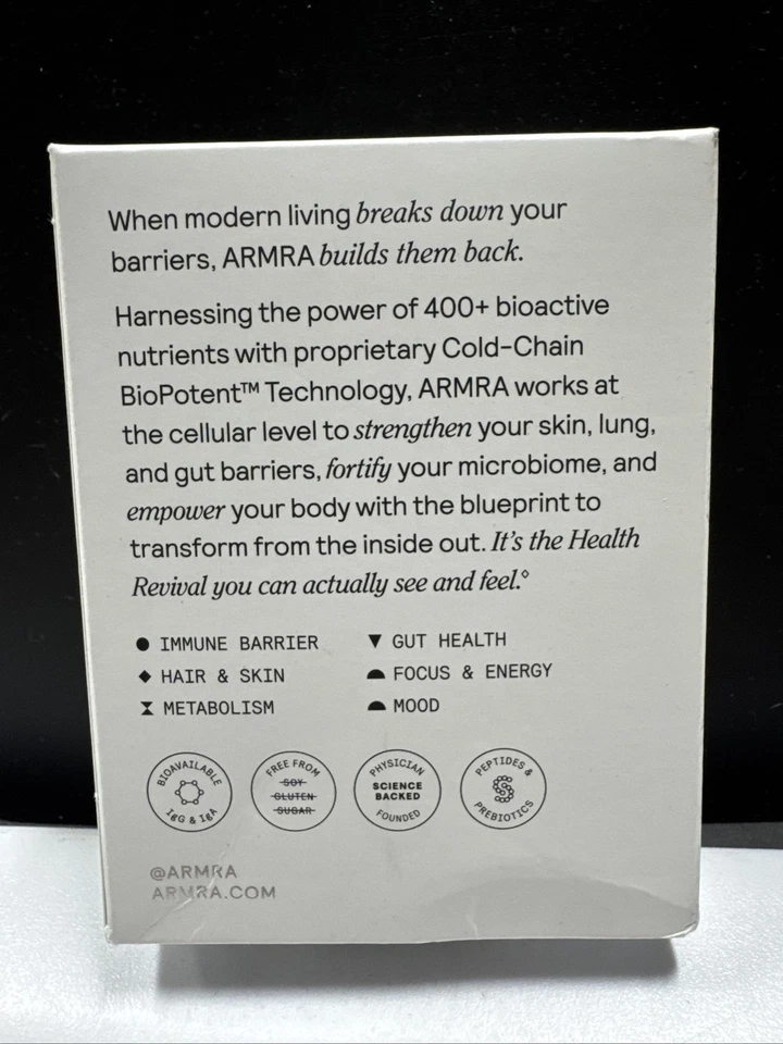 ARMRA Calostrum Health Revival - Proteger-Regenerar-Fortalecer. Sin sabor 30ct. Foto 3 de 4