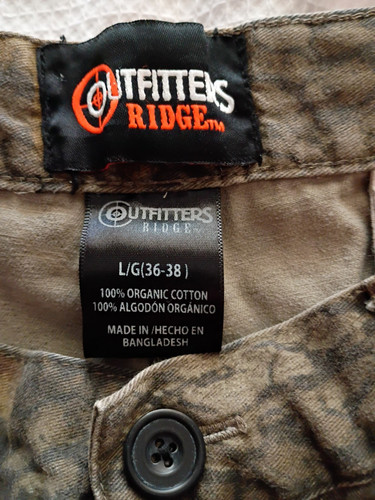 Outfitters Ridge Realtree Hardwoods Camo Cargo Pants Mens L 36-38 Hunting - Picture 2 of 9