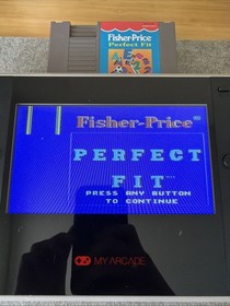Fisher-Price: Perfect Fit (NES, 1990) - Cartridge Only - T&W
